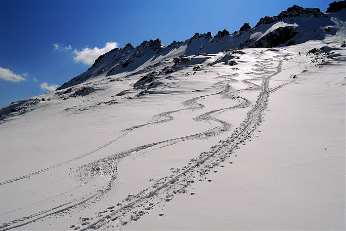 Skitouring w Tatrach.